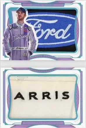2022 Panini National Treasures - Jumbo Firesuit Patch Booklet Dual Manufacturers #DS - Daniel Suarez - Trackhouse Racing