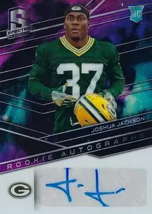 2018 Panini Spectra - Nebula #186 - Joshua Jackson - Green Bay Packers