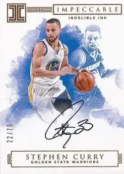 2016-17 Panini Impeccable feature card