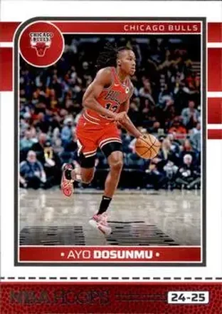 2024-25 Hoops #15 - Ayo Dosunmu - Chicago Bulls 2024-25 Hoops #15 - Ayo Dosunmu - Chicago Bulls
