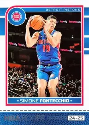 2024-25 Hoops #16 - Simone Fontecchio - Detroit Pistons