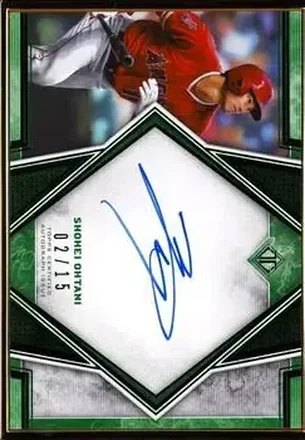 2019 Topps Transcendent Collection - Transcendent Image Variation Autographs Emerald #TCVA-SO - Shohei Ohtani - Los Angeles Angels