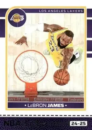 2024-25 Hoops #18 - LeBron James - Los Angeles Lakers