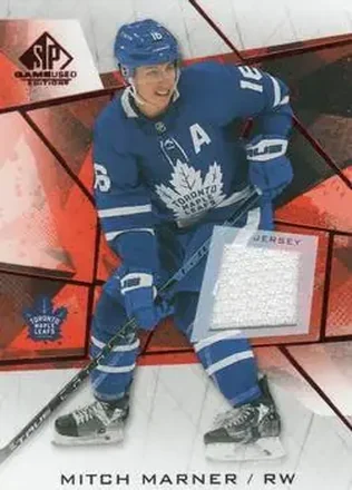2021-22 SP Game Used - Red Jersey #13 - Mitch Marner - Toronto Maple Leafs