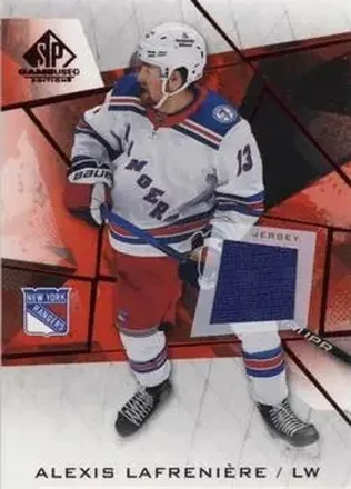 2021-22 SP Game Used - Red Jersey #18 - Alexis Lafreniere - New York Rangers