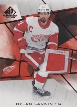 2021-22 SP Game Used - Red Jersey #35 - Dylan Larkin - Detroit Red Wings