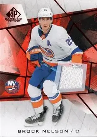 2021-22 SP Game Used - Red Jersey #39 - Brock Nelson - New York Islanders