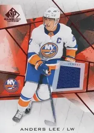 2021-22 SP Game Used - Red Jersey #64 - Anders Lee - New York Islanders