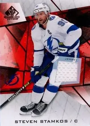 2021-22 SP Game Used - Red Jersey #71 - Steven Stamkos - Tampa Bay Lightning