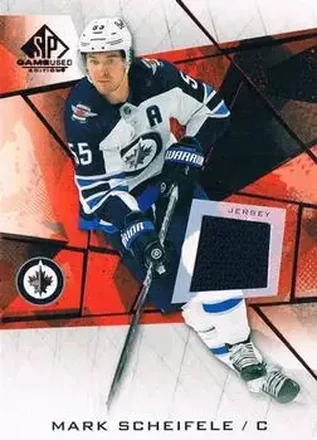 2021-22 SP Game Used - Red Jersey #75 - Mark Scheifele - Winnipeg Jets