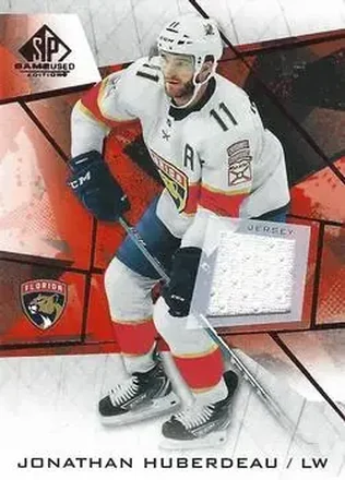 2021-22 SP Game Used - Red Jersey #76 - Jonathan Huberdeau - Florida Panthers