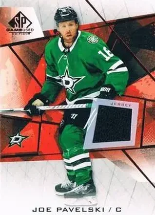 2021-22 SP Game Used - Red Jersey #90 - Joe Pavelski - Dallas Stars