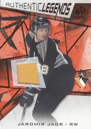 2021-22 SP Game Used - Red Jersey #103 - Jaromir Jagr - Pittsburgh Penguins