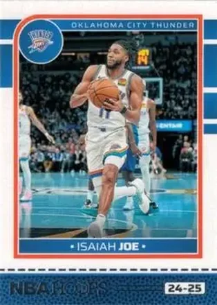 2024-25 Hoops #19 - Isaiah Joe - Oklahoma City Thunder 2024-25 Hoops #19 - Isaiah Joe - Oklahoma City Thunder