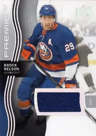 2023-24 Upper Deck Premier - Memorabilia Jersey #64 - Brock Nelson - New York Islanders