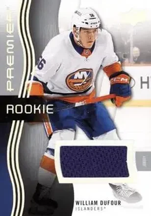 2023-24 Upper Deck Premier - Memorabilia Jersey #105 - William Dufour - New York Islanders