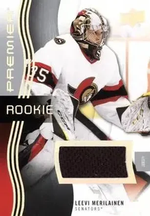 2023-24 Upper Deck Premier - Memorabilia Jersey #125 - Leevi Merilainen - Ottawa Senators