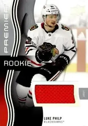 2023-24 Upper Deck Premier - Memorabilia Jersey #130 - Luke Philp - Chicago Blackhawks
