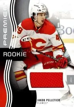 2023-24 Upper Deck Premier - Memorabilia Jersey #137 - Jakob Pelletier - Calgary Flames