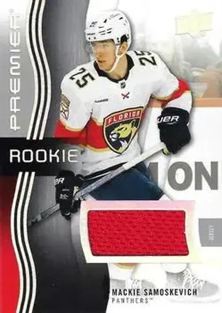 2023-24 Upper Deck Premier - Memorabilia Jersey #142 - Mackie Samoskevich - Florida Panthers