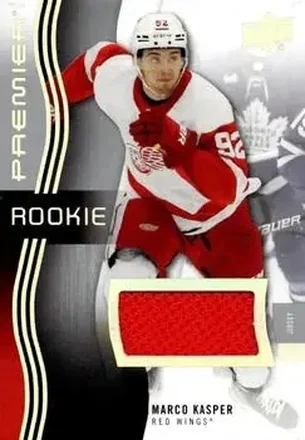 2023-24 Upper Deck Premier - Memorabilia Jersey #145 - Marco Kasper - Detroit Red Wings