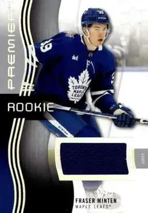2023-24 Upper Deck Premier - Memorabilia Jersey #149 - Fraser Minten - Toronto Maple Leafs
