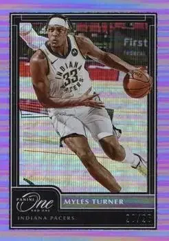 2020-21 Panini One and One feature card