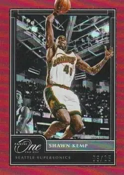 2020-21 Panini One and One feature card