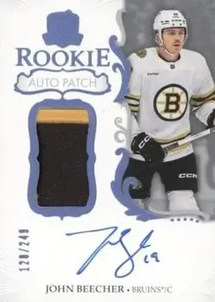 2023-24 Upper Deck The Cup #167 - John Beecher - Boston Bruins