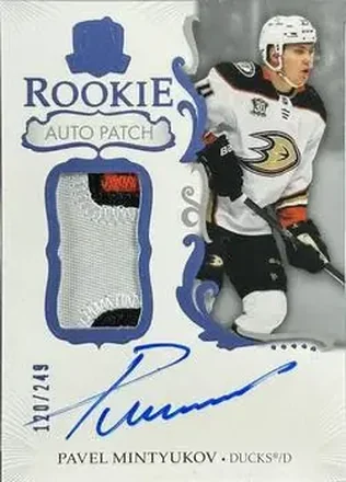 2023-24 Upper Deck The Cup #176 - Pavel Mintyukov - Anaheim Ducks