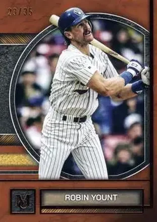 2025 Topps Museum Collection - Bronze #56 - Robin Yount - Milwaukee Brewers