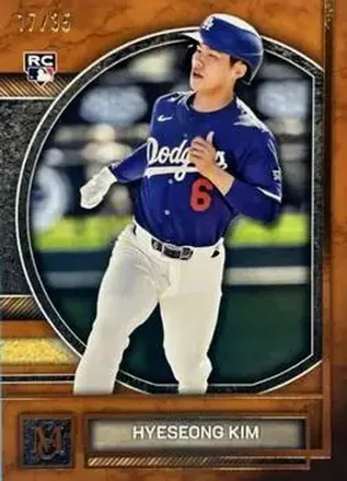 2025 Topps Museum Collection - Bronze #60 - Hyeseong Kim - Los Angeles Dodgers