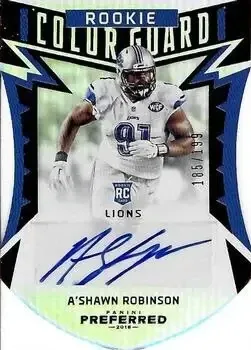 2016 Panini Preferred feature card
