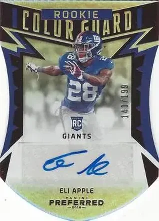 2016 Panini Preferred #271 - Eli Apple - New York Giants