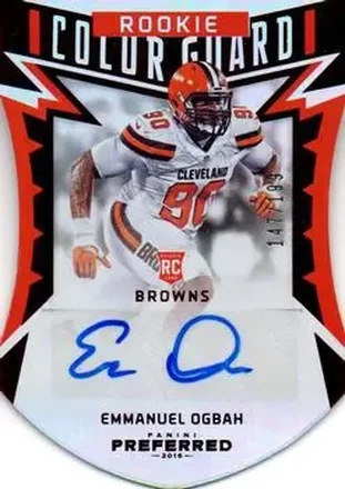 2016 Panini Preferred #283 - Emmanuel Ogbah - Cleveland Browns