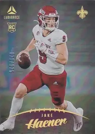 2023 Panini Luminance - Purple #120 - Jake Haener - New Orleans Saints