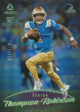 2023 Panini Luminance - Purple #140 - Dorian Thompson-Robinson - Cleveland Browns