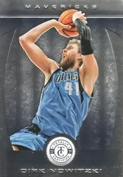 Front of Dirk Nowitzki