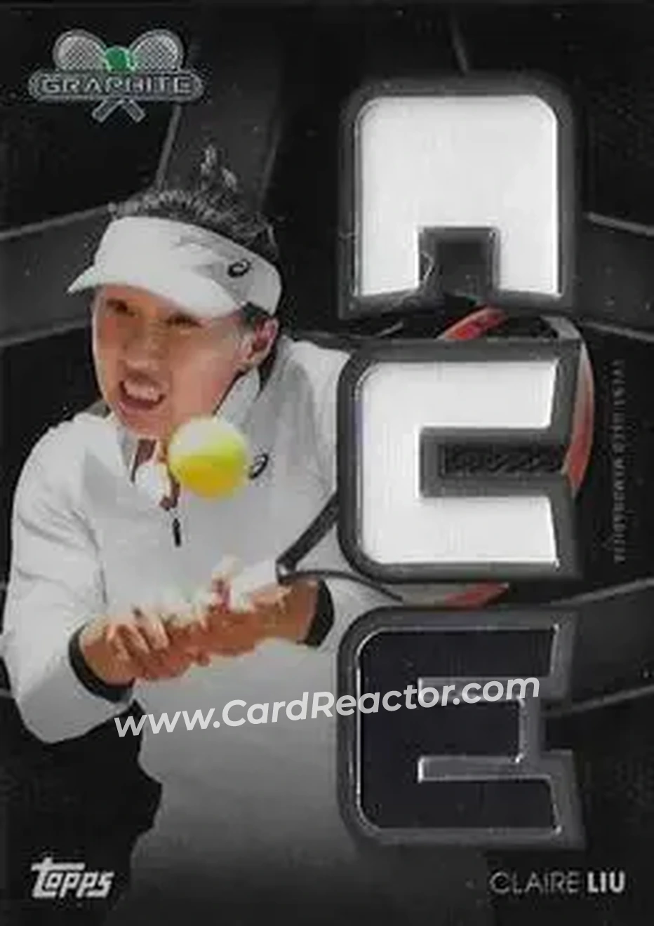 2026 Topps Graphite - Ace Relics #AR-CL - Claire Liu - Front
