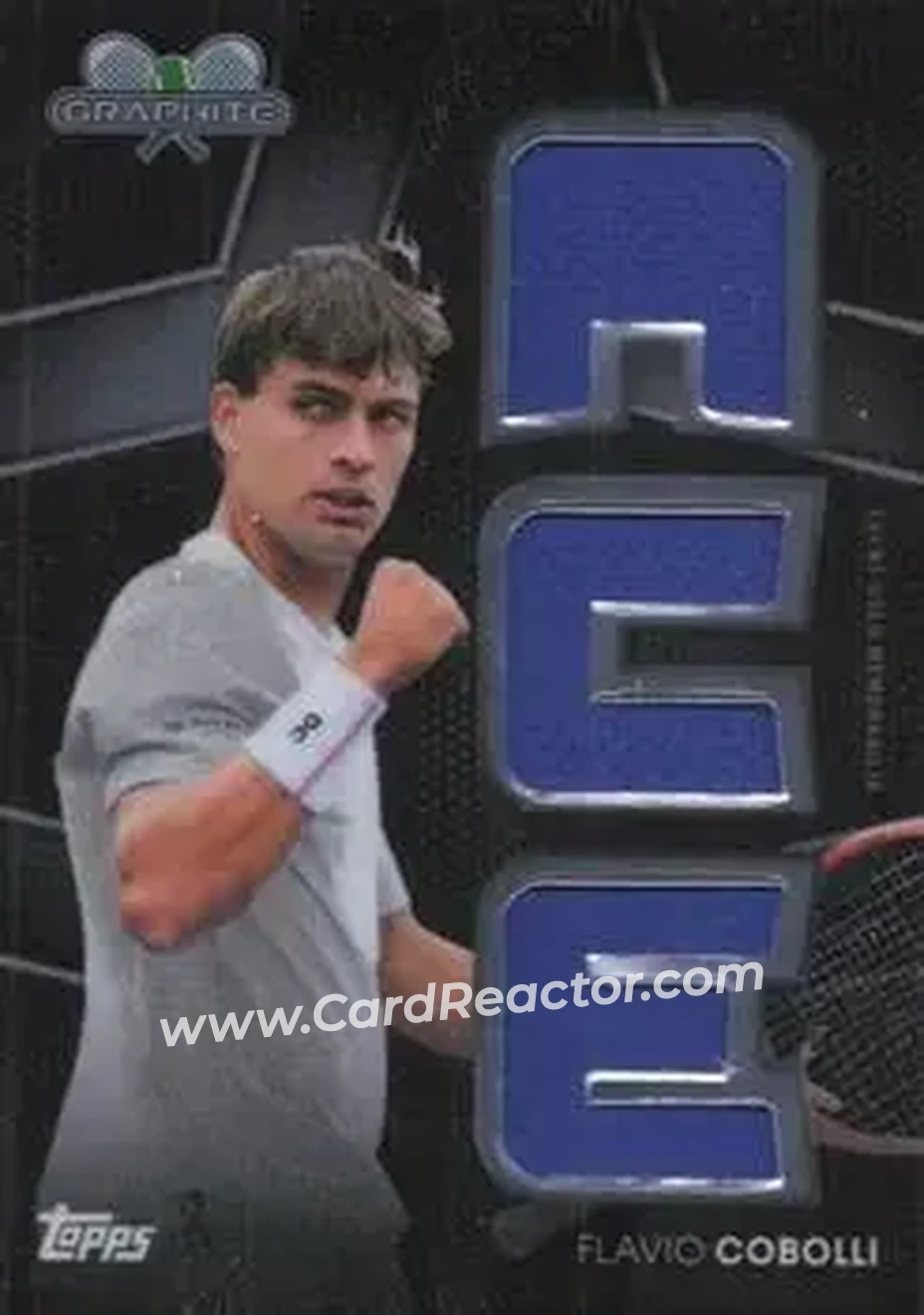 2026 Topps Graphite - Ace Relics #AR-FC - Flavio Cobolli - Front