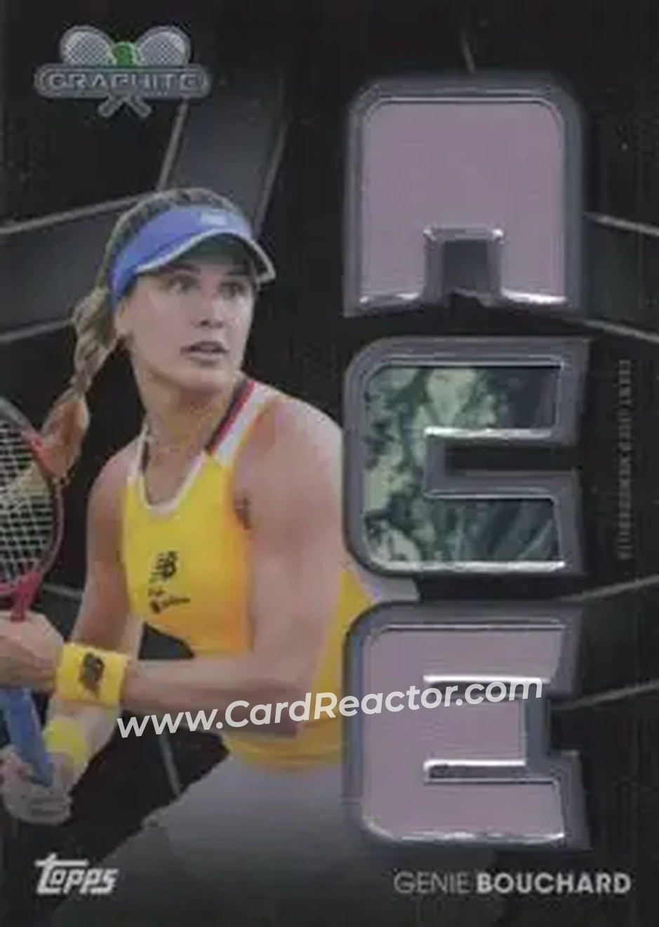 2026 Topps Graphite - Ace Relics #AR-GB - Genie Bouchard - Front