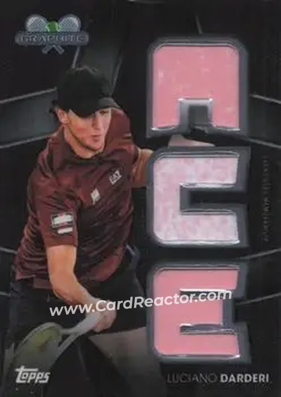 2026 Topps Graphite - Ace Relics #AR-LD - Luciano Darderi - Front