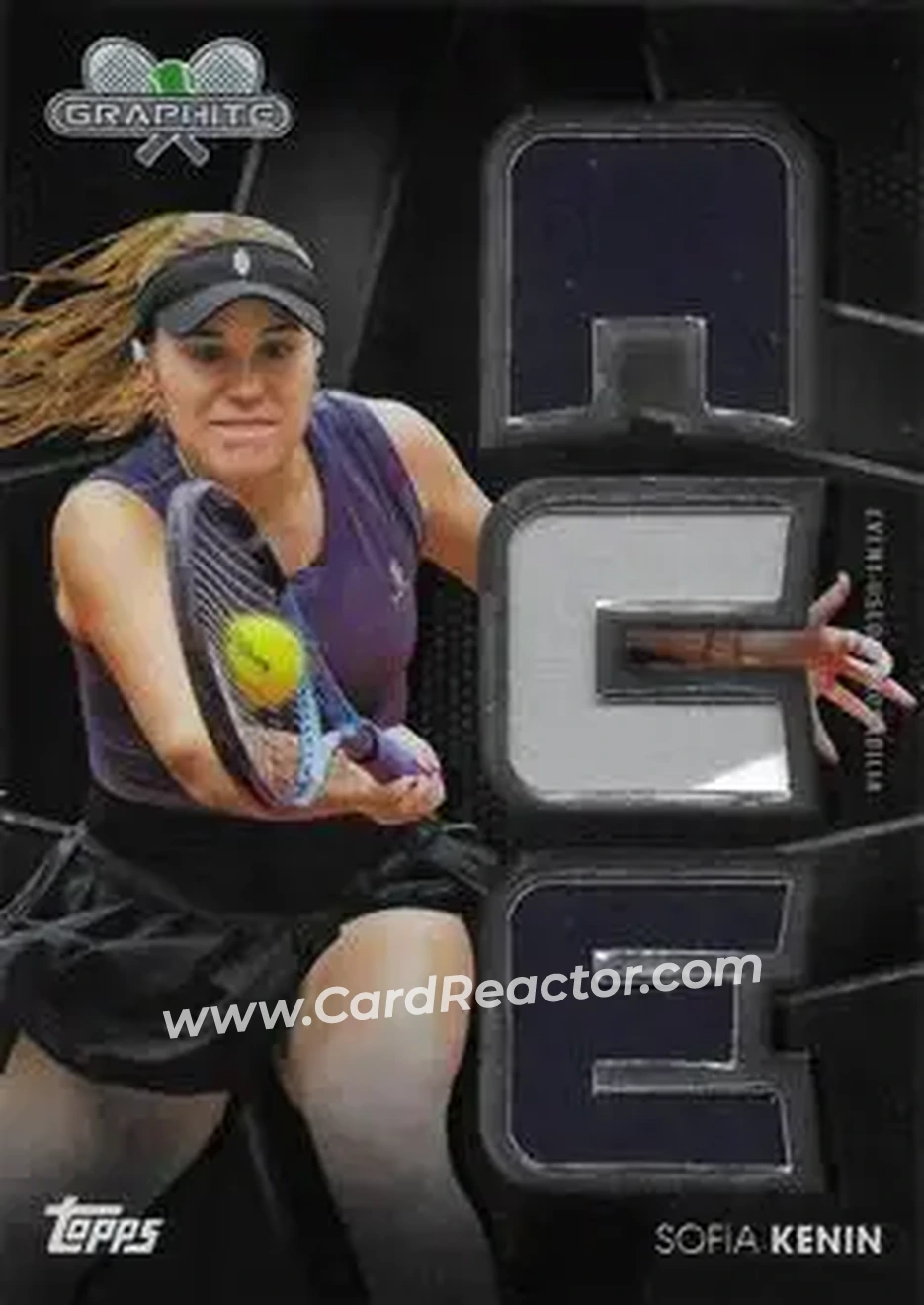 2026 Topps Graphite - Ace Relics #AR-SK - Sofia Kenin - Front