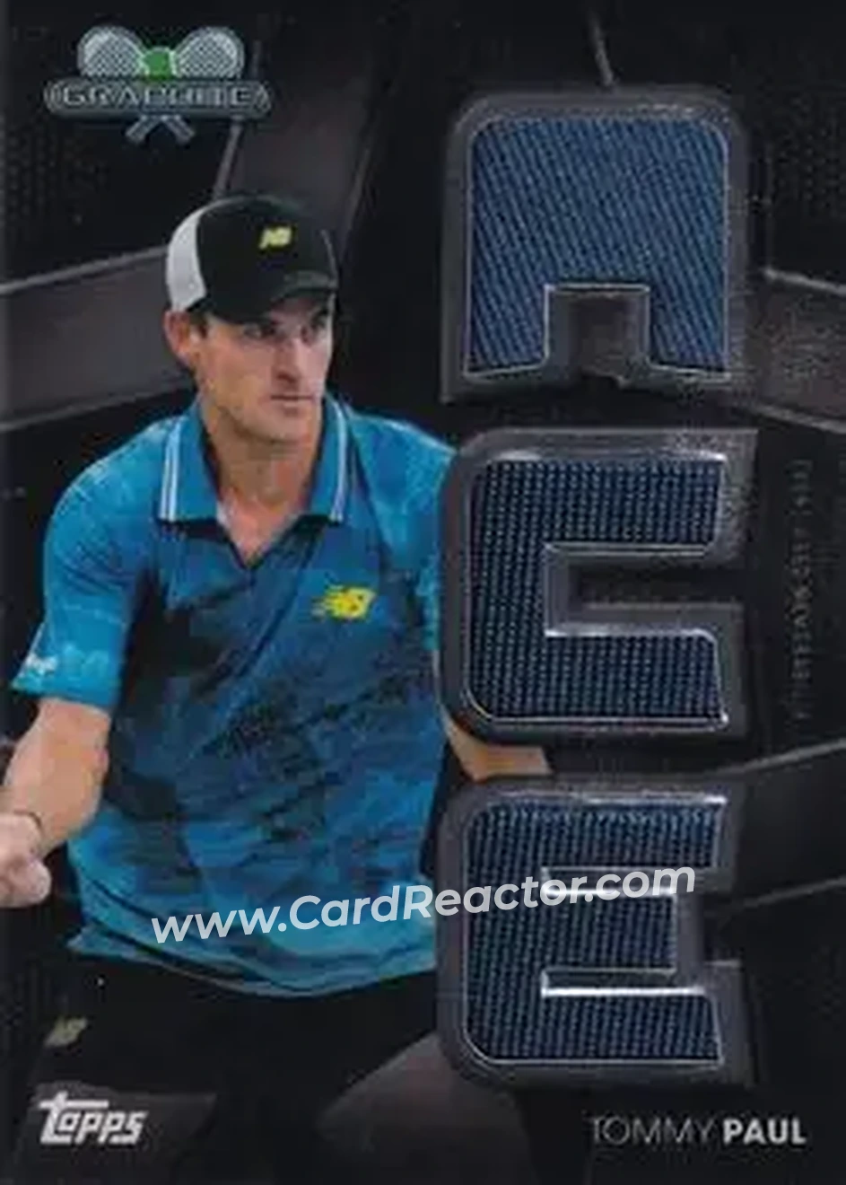 2026 Topps Graphite - Ace Relics #AR-TP - Tommy Paul - Front