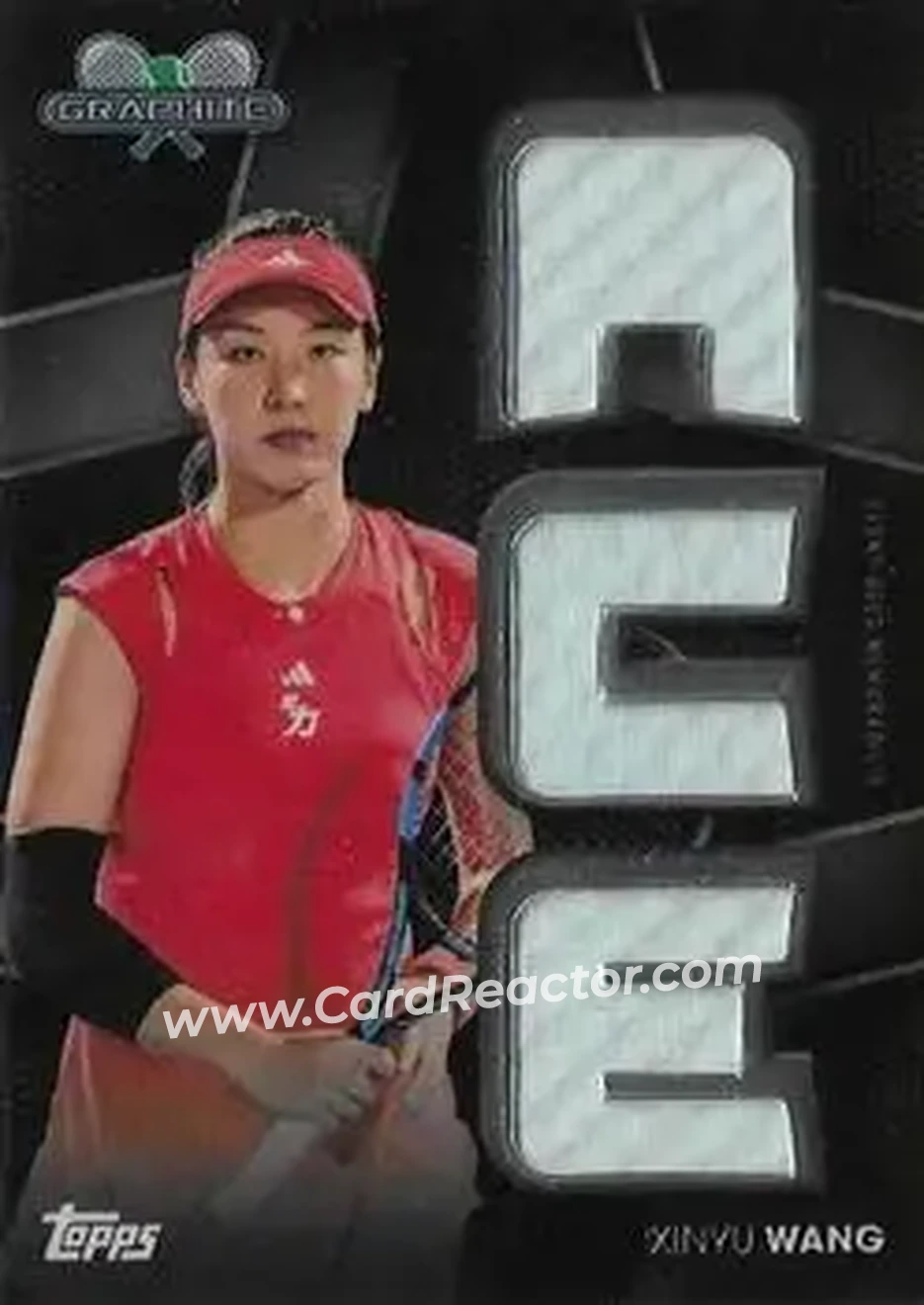 2026 Topps Graphite - Ace Relics #AR-XW - Xinyu Wang - Front