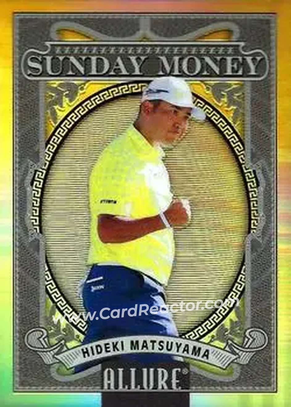 2026 Upper Deck Allure - Sunday Money Yellow #SM-10 - Hideki Matsuyama - Front