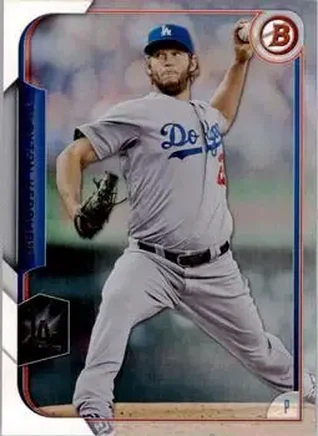2015 Bowman #1 - Clayton Kershaw - Los Angeles Dodgers