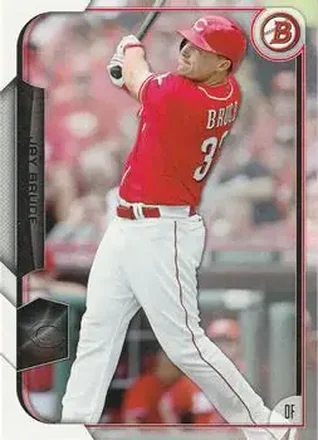 2015 Bowman #4 - Jay Bruce - Cincinnati Reds