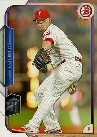 2015 Bowman #7 - Ken Giles - Philadelphia Phillies