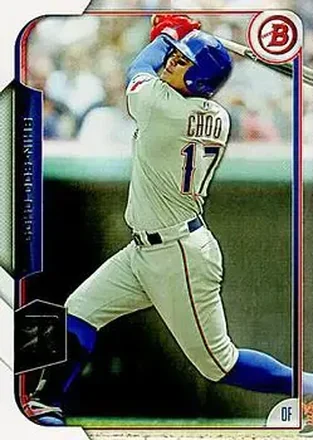 2015 Bowman #8 - Shin-Soo Choo - Texas Rangers